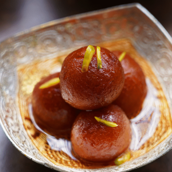 Hot Gulab Jamuns 2 pcs